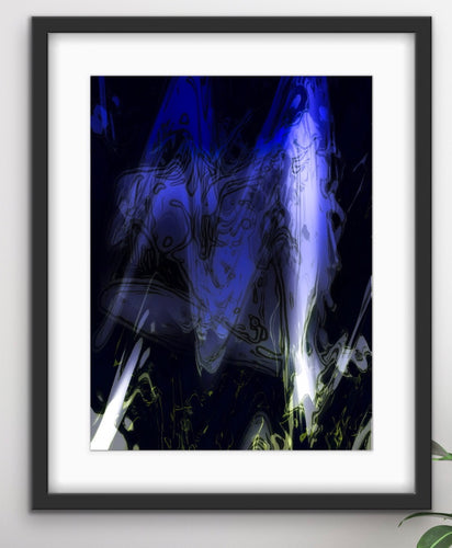 FACELESS BLUE LADY
